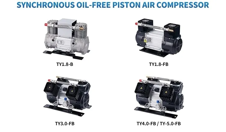 Oil Free Piston Air Compressor Oil Free Piston Air Compressor